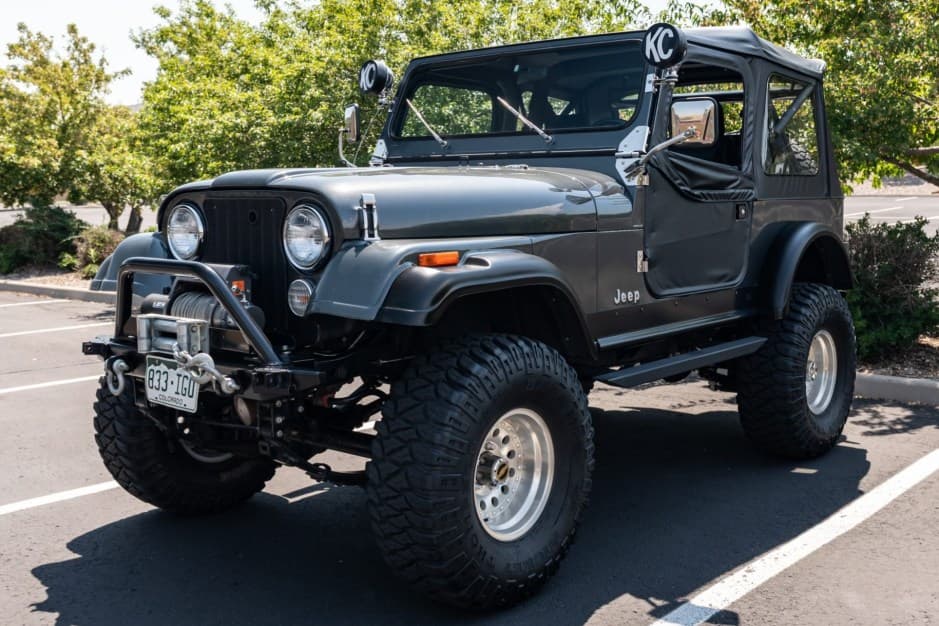 1986 Jeep CJ-7 sold for $17,750