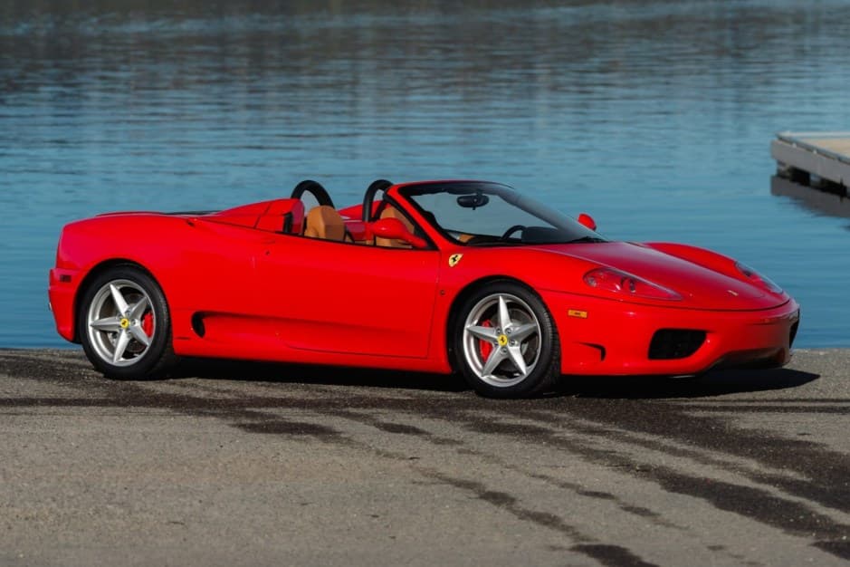 2004 Ferrari 360 sold for $80,000