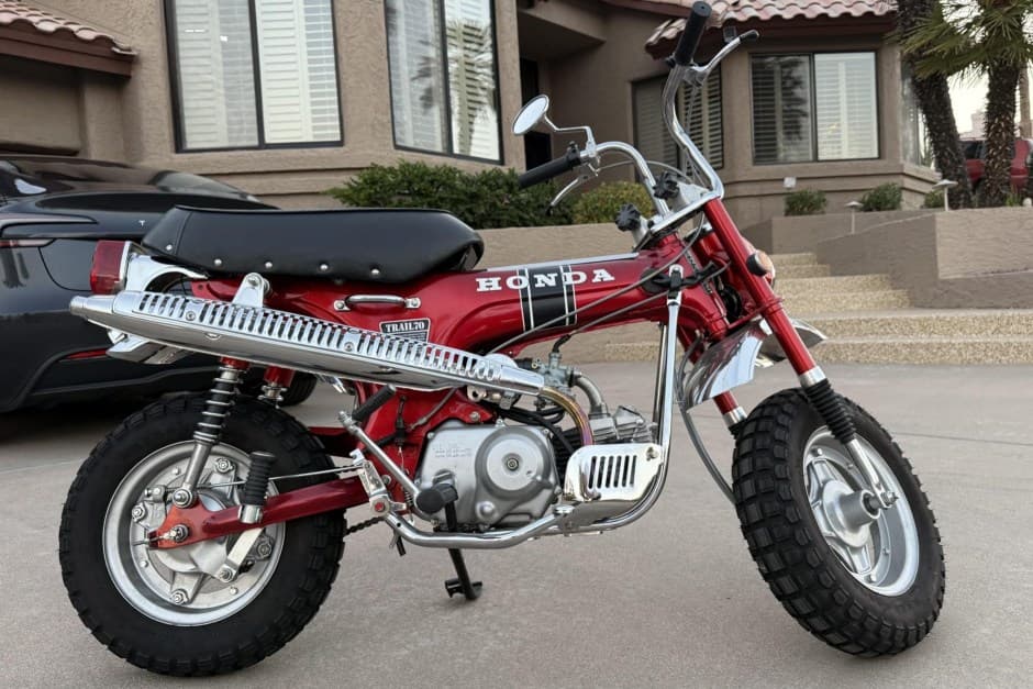 1970 Honda CT70 sold for $3,400