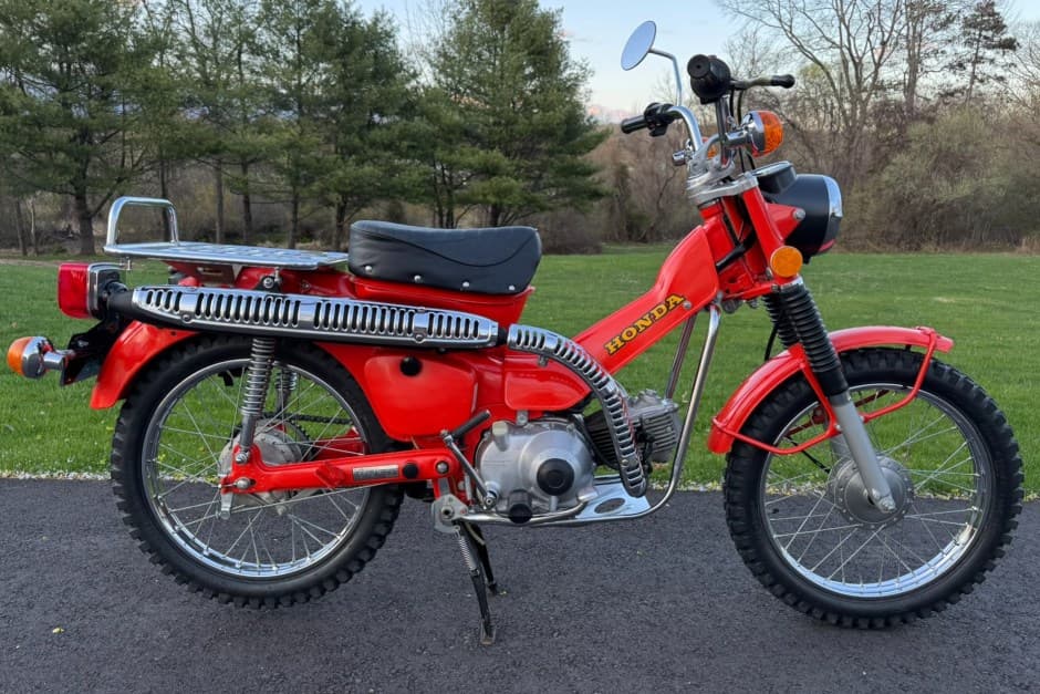 1976 Honda CT90 sold for $2,800
