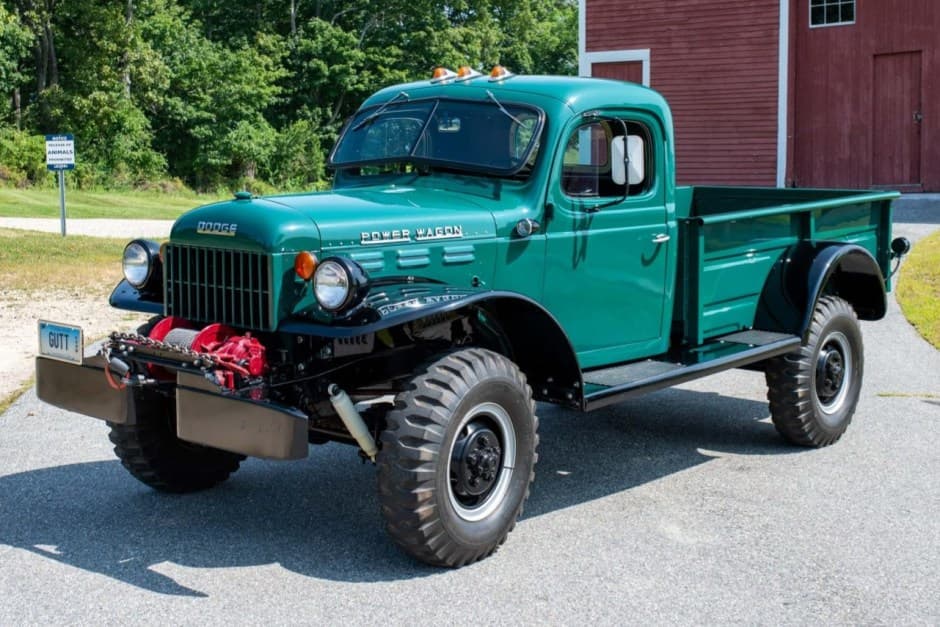 1958 Dodge Power Wagon sold for $55,555