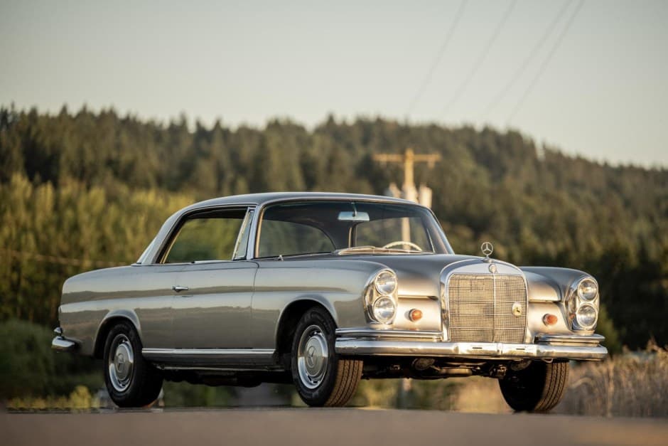1966 Mercedes-Benz W111 Coupe & Cabriolet sold for $31,000