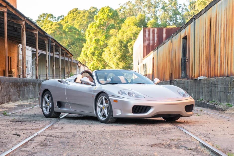 2003 Ferrari 360 sold for $117,000