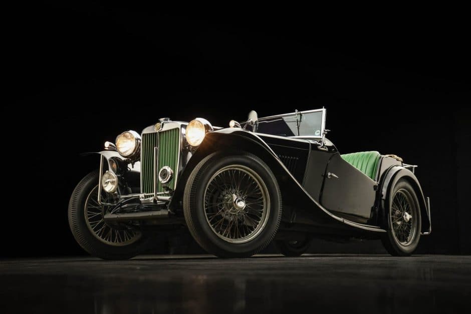 1949 MG TC sold for $16,619