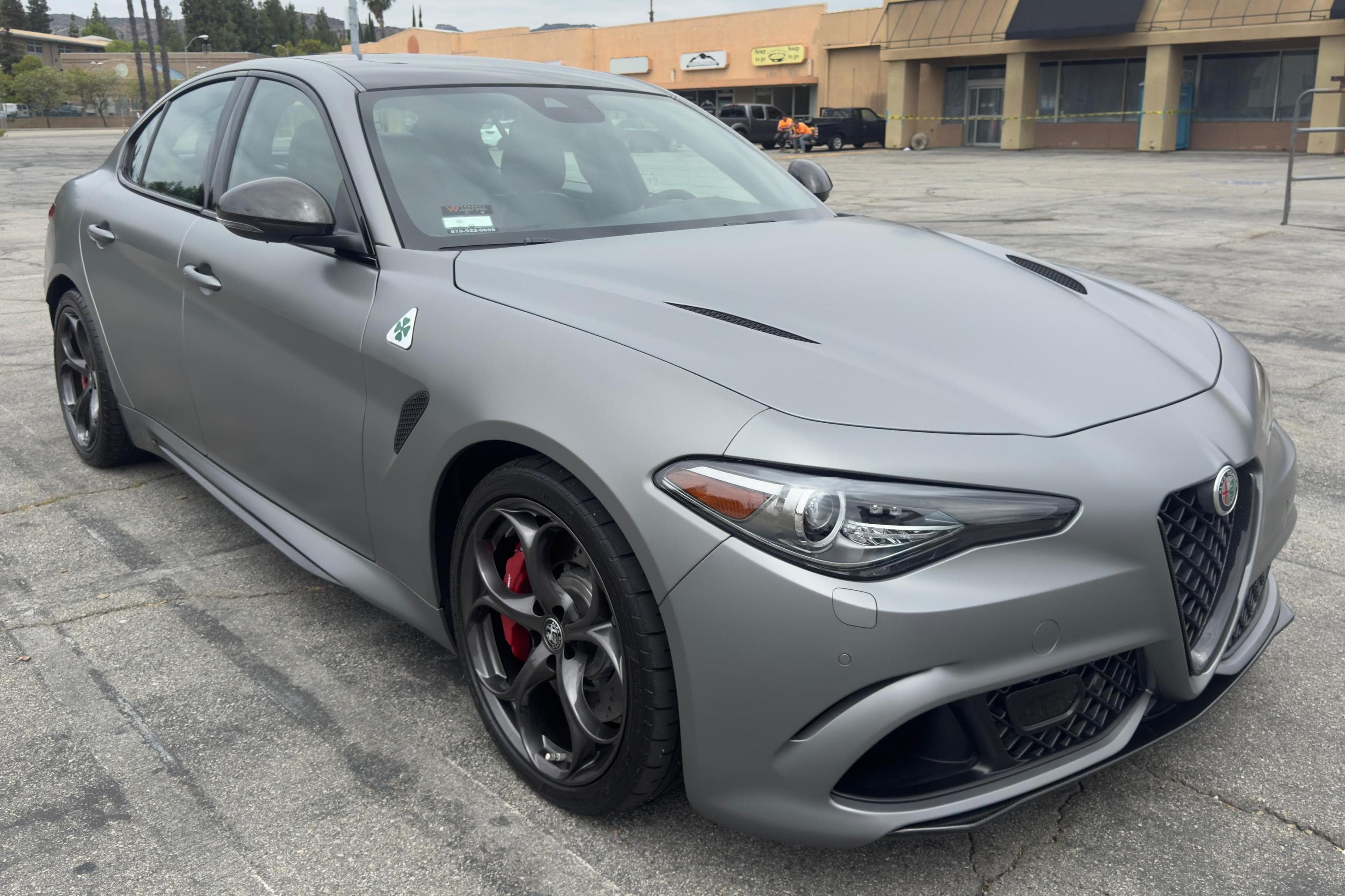 2019 Alfa Romeo Giulia sold for $60,000