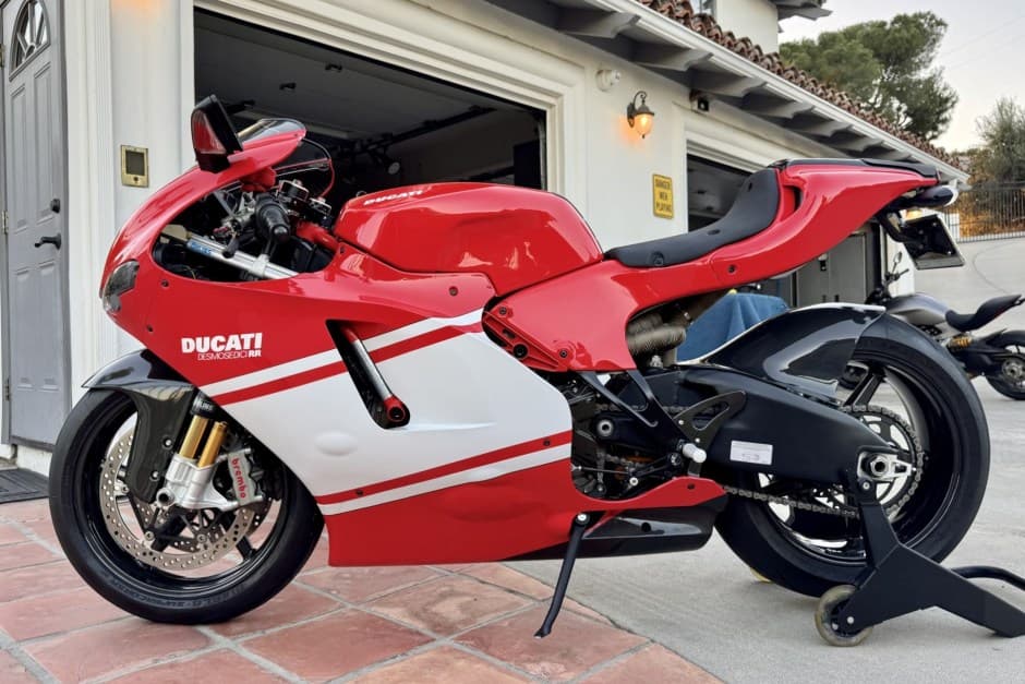2008 Ducati Desmosedici sold for $72,000