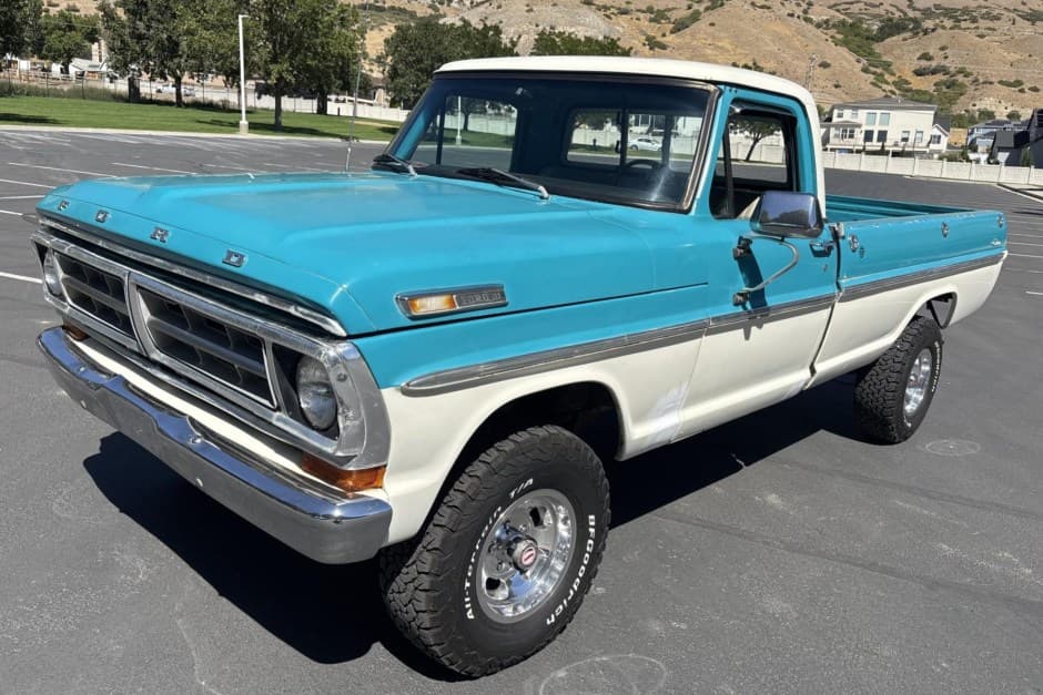 1971 Ford F-Series 1967-1972 sold for $10,750