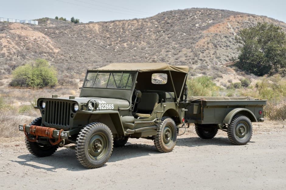 1945 Willys MB sold for $19,500