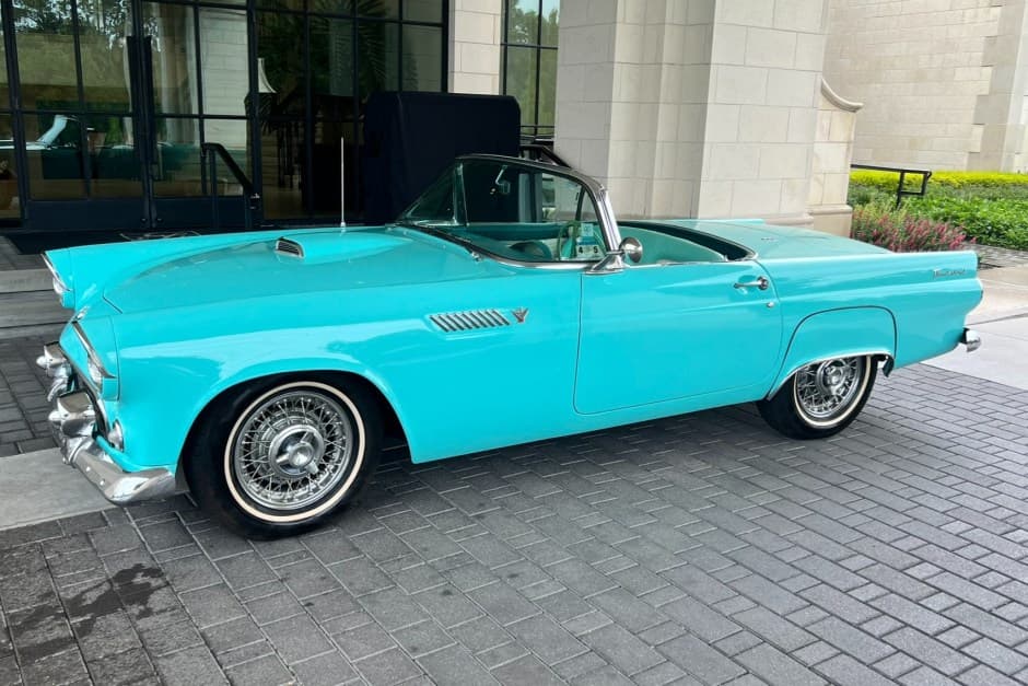 1955 Ford Thunderbird (1955-1957) sold for $20,000