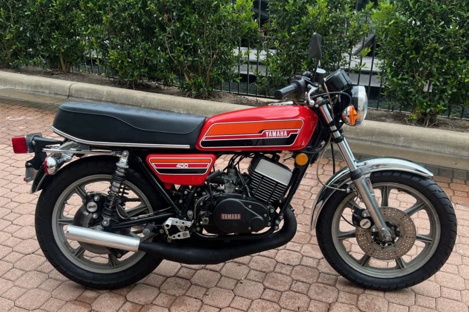 1976 Yamaha RD sold for $7,000