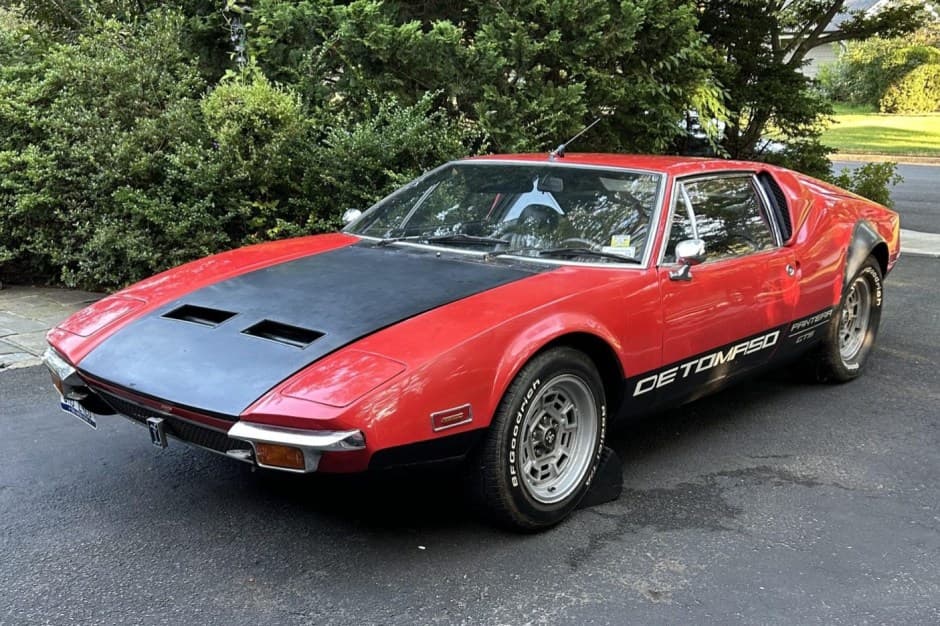 1971 DeTomaso Pantera sold for $68,000
