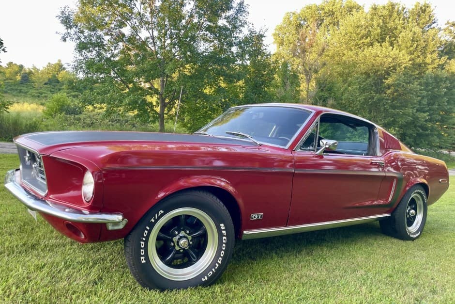 1968 Ford Mustang 1967-1968 sold for $67,000