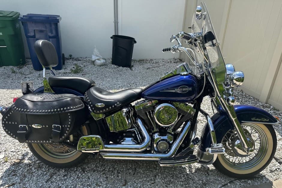 2007 Harley-Davidson Softail sold for $7,150