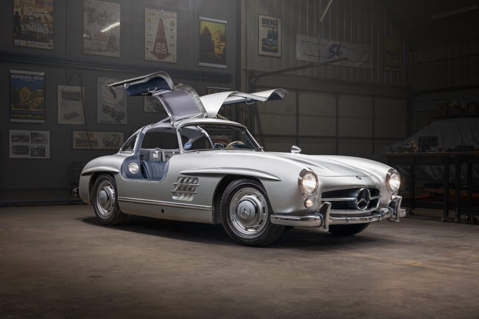 1955 Mercedes-Benz 300SL Gullwing & Roadster sold for $1,402,000