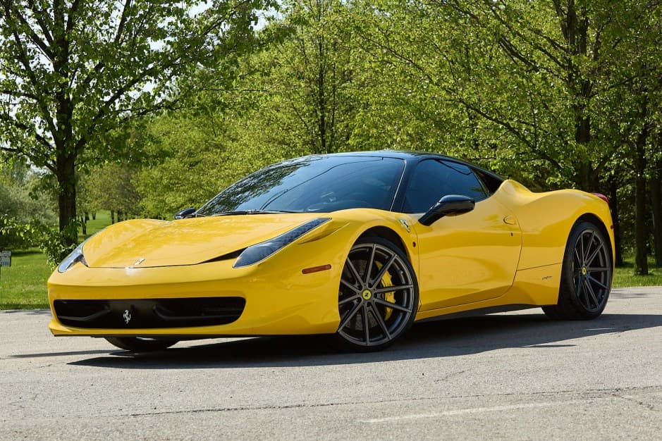 2011 Ferrari 458 sold for $157,000