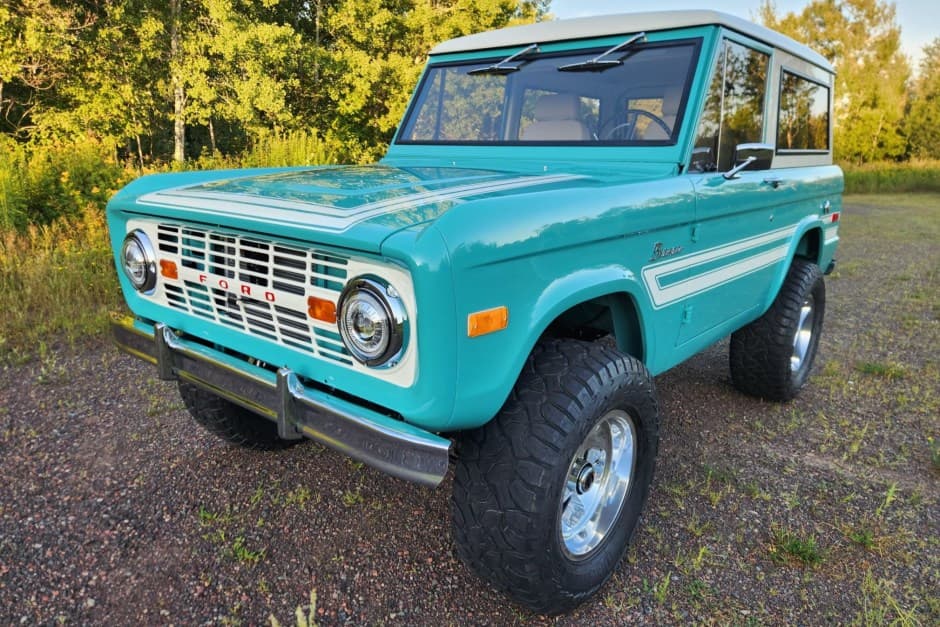 1974 Ford Bronco U13/U14/U15 1966-1977 sold for $78,500