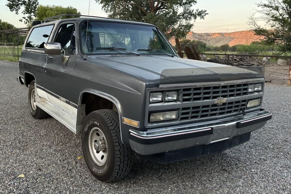 1989 Chevrolet K5 Blazer 1973-1991 sold for $13,500