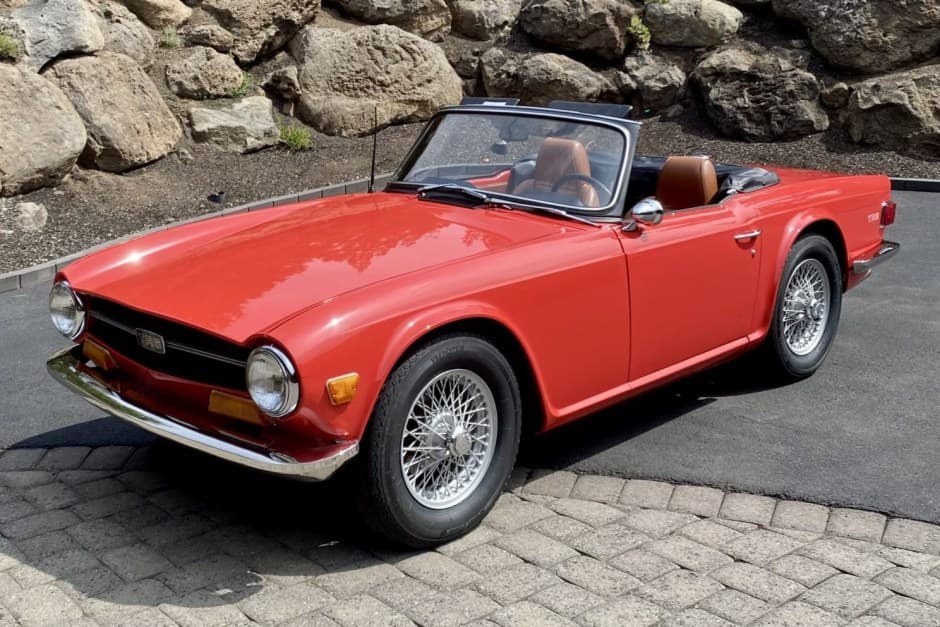 1972 Triumph TR6 sold for $14,500