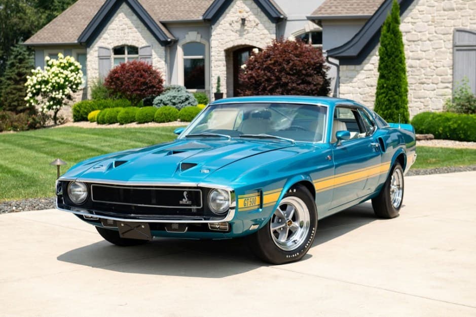 1969 Shelby Mustang GT350 & GT500 sold for $165,000