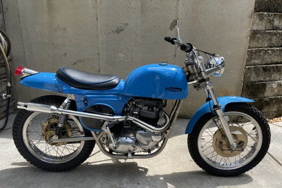 0 Triumph Bonneville T120 sold for $5,150