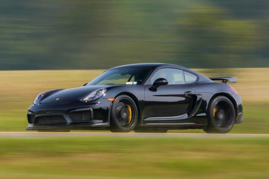 2016 Porsche Cayman GT4 sold for $101,250