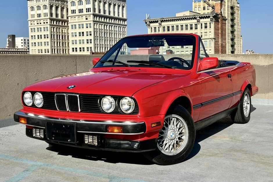 1991 BMW E30 3-Series Convertible sold for $6,000