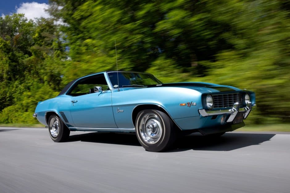 1969 Chevrolet Camaro 1st Generation 1967-1969 sold for $100,000
