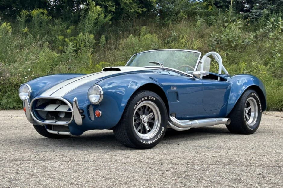0 Shelby Cobra Replica sold for $65,500