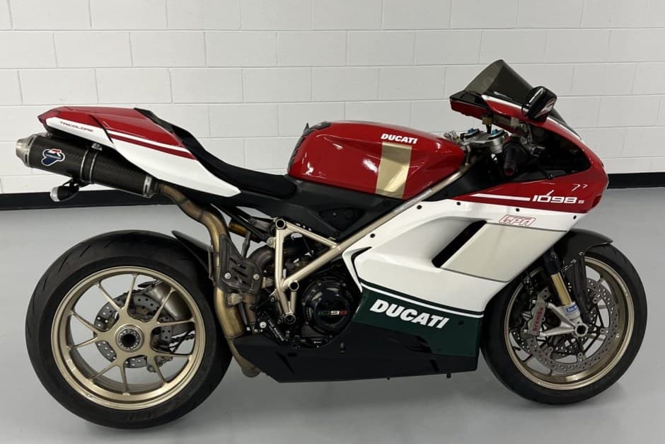 2007 Ducati 1098 sold for $14,000