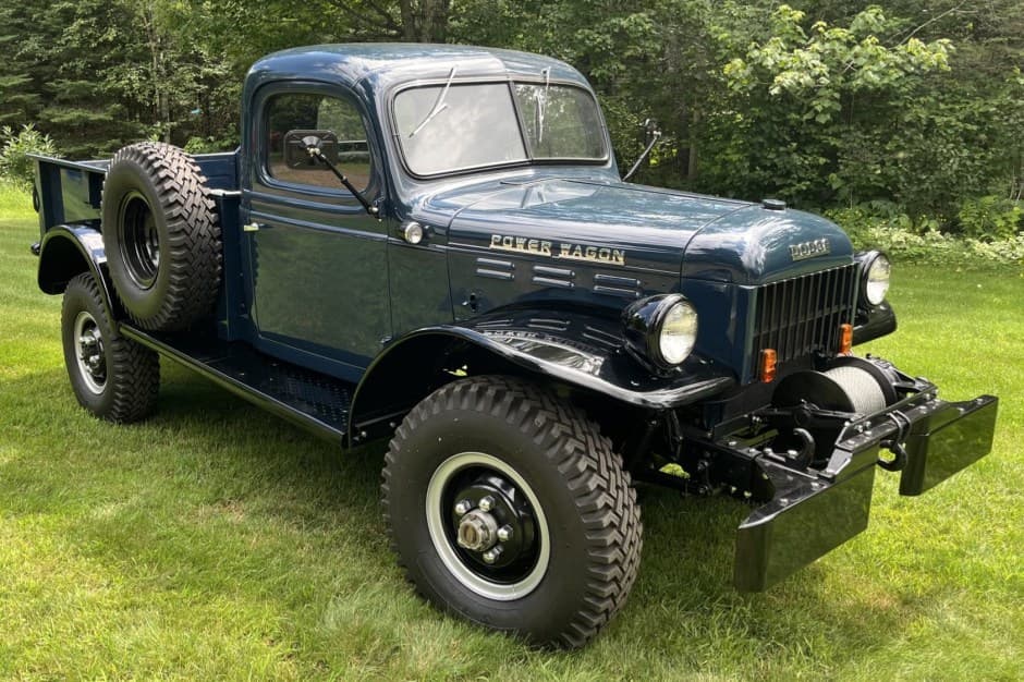 1947 Dodge Power Wagon sold for $82,500