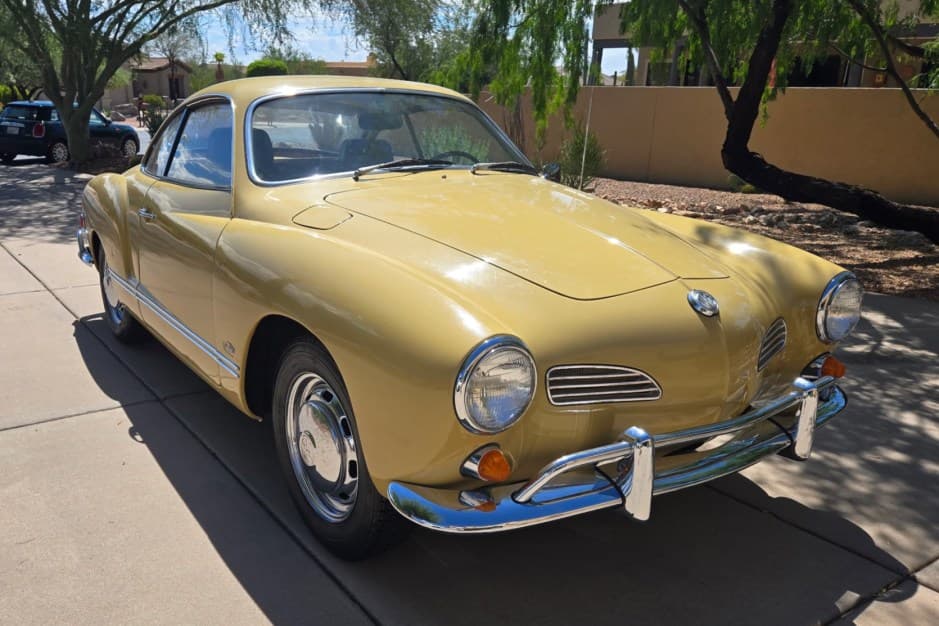 1969 Volkswagen Karmann Ghia sold for $16,000