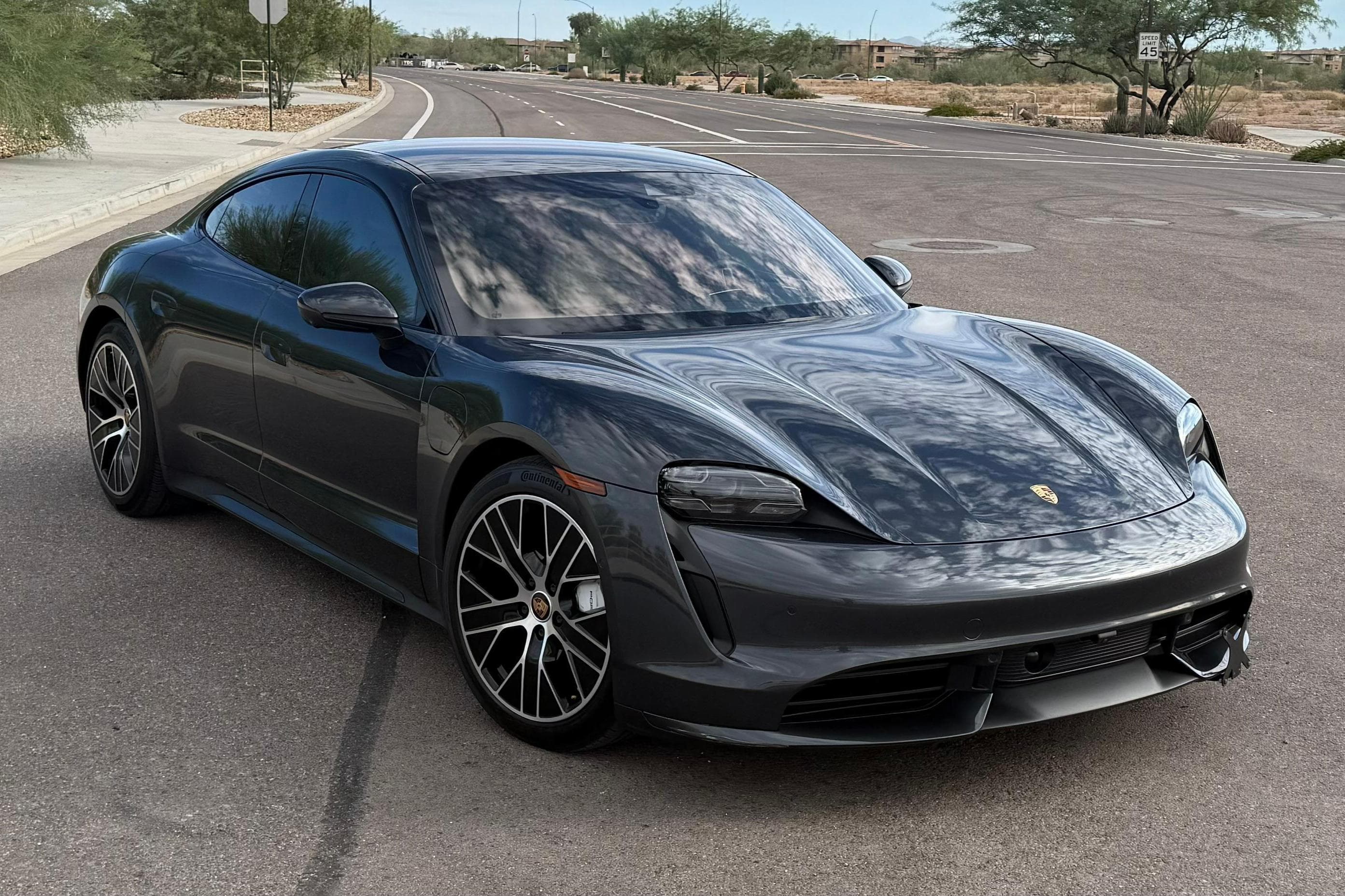 2020 Porsche Taycan sold for $60,000