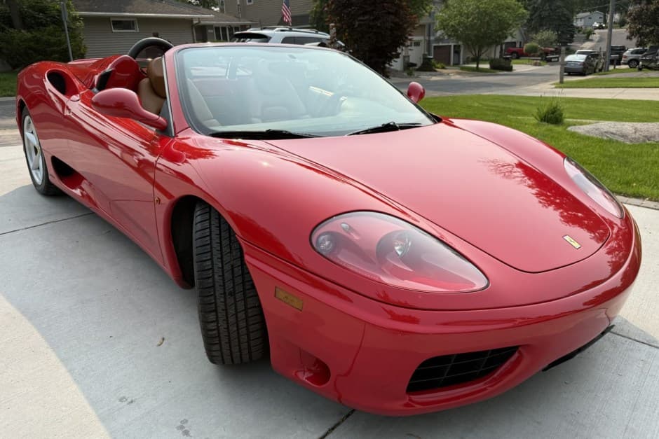 2000 Ferrari 360 sold for $55,500