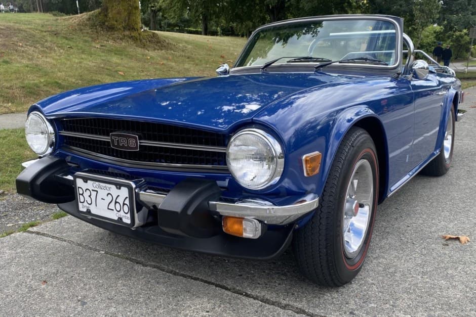 1975 Triumph TR6 sold for $21,500