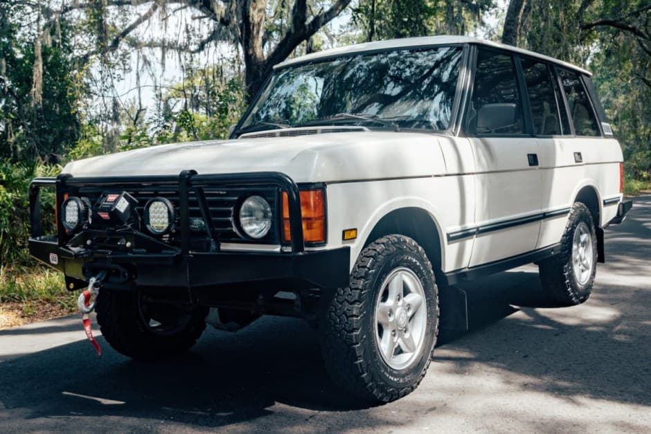 1995 Land Rover Range Rover Classic sold for $31,500