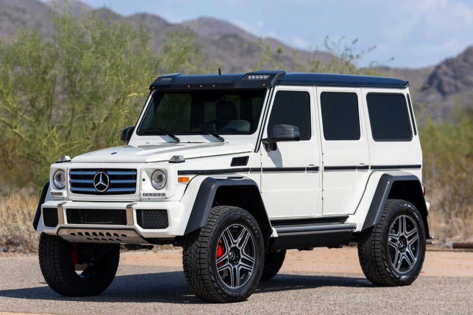 2017 Mercedes-Benz W463 G-Class (1990-2018) sold for $132,420