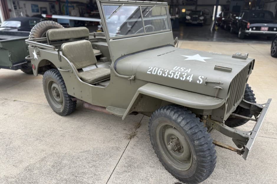 1944 Willys MB sold for $22,500