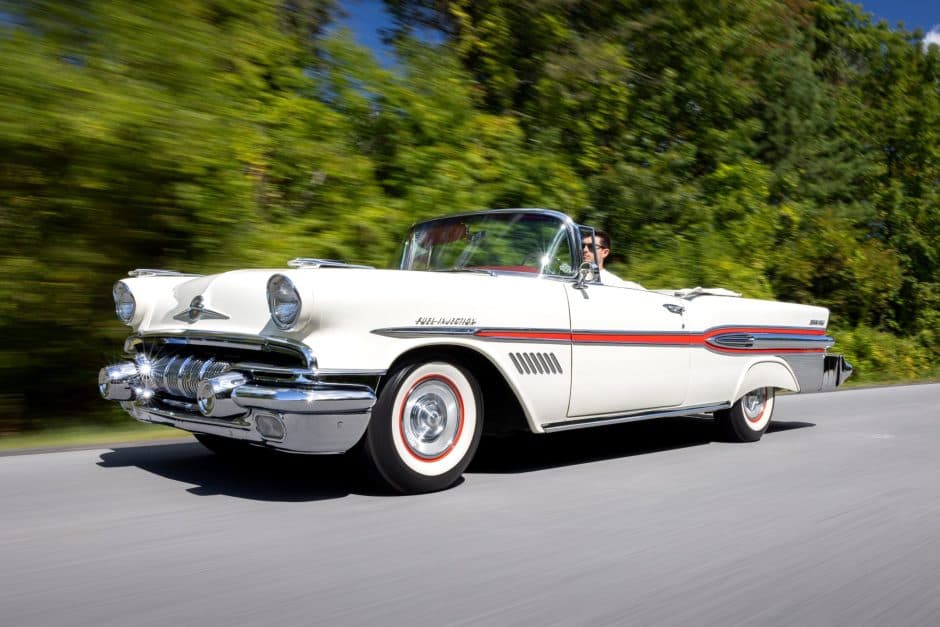 1957 Pontiac Bonneville sold for $65,500
