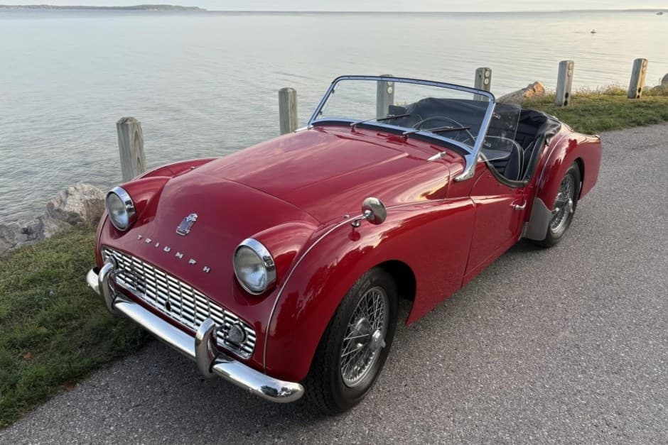 1959 Triumph TR3 sold for $28,000