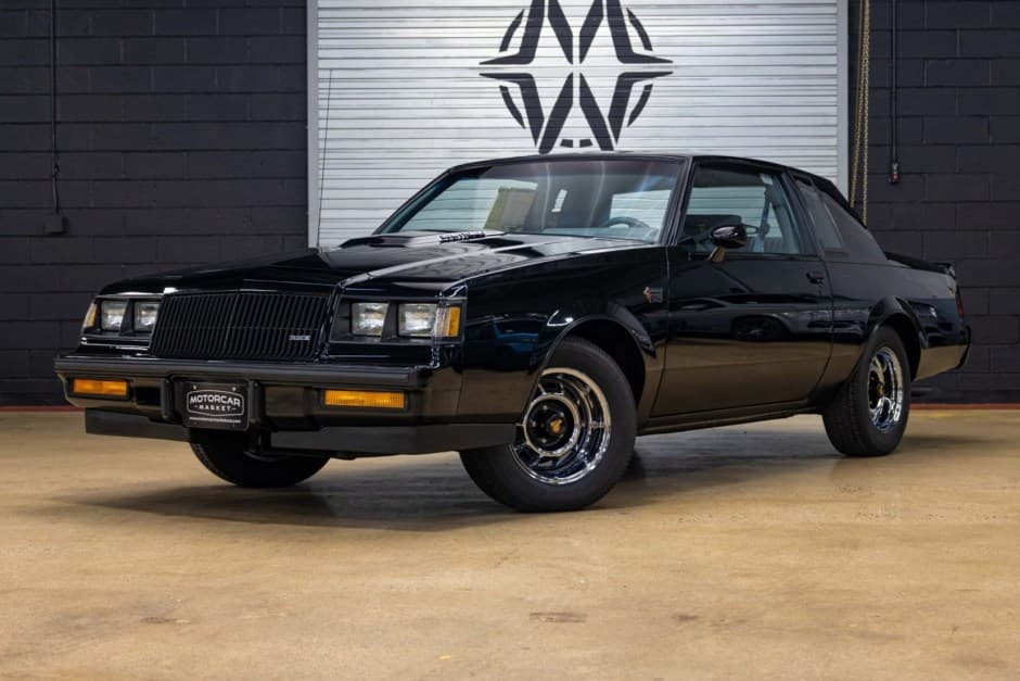 1987 Buick Grand National sold for $91,500