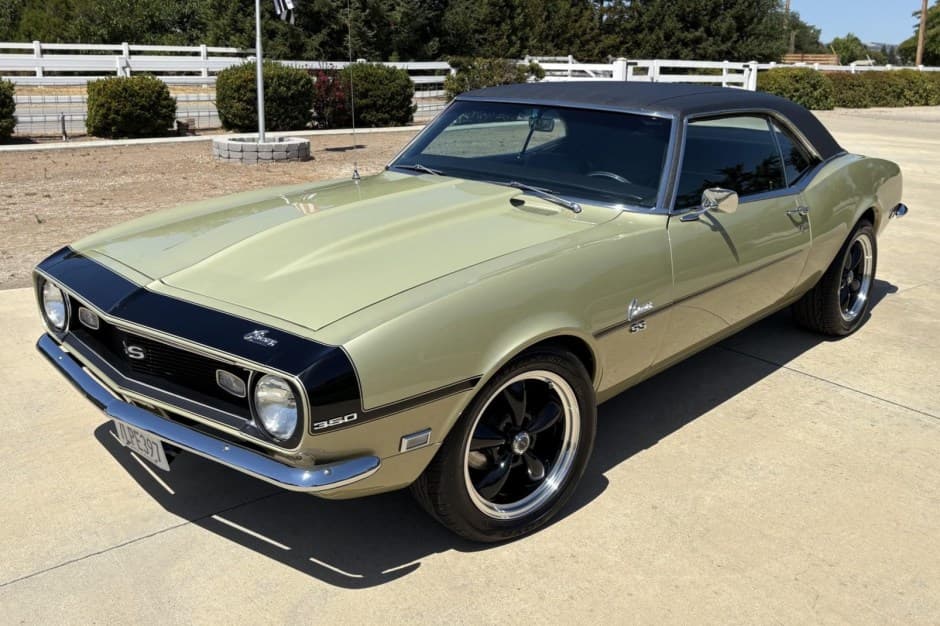 1968 Chevrolet Camaro 1st Generation 1967-1969 sold for $39,000