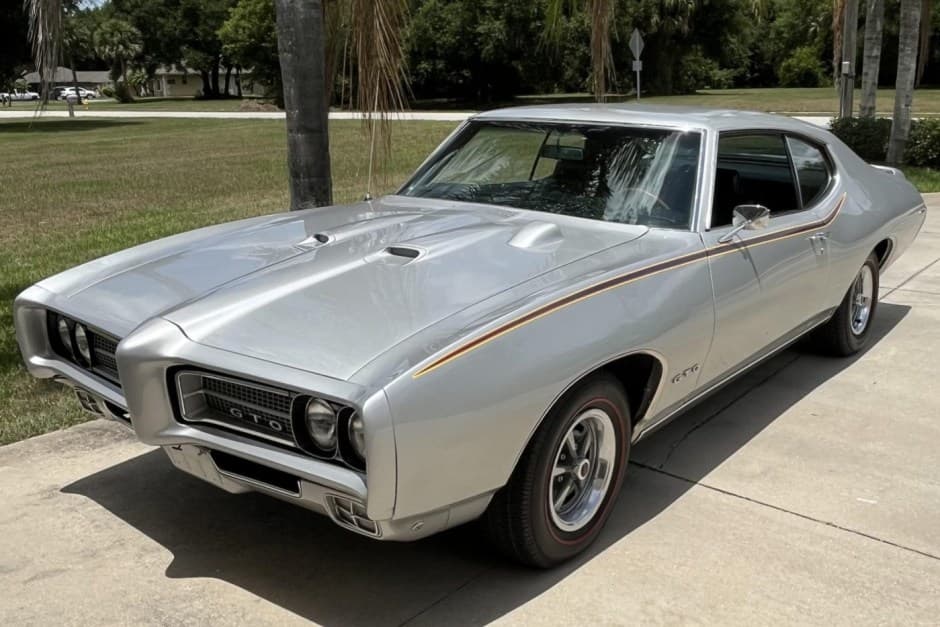 1969 Pontiac GTO (1968-1972) sold for $39,250