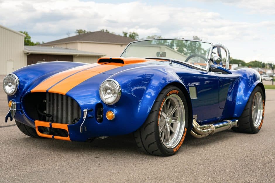 0 Shelby Cobra Replica sold for $56,000