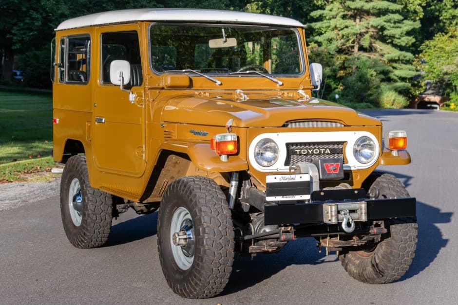 1978 Toyota Land Cruiser FJ40 sold for $34,000