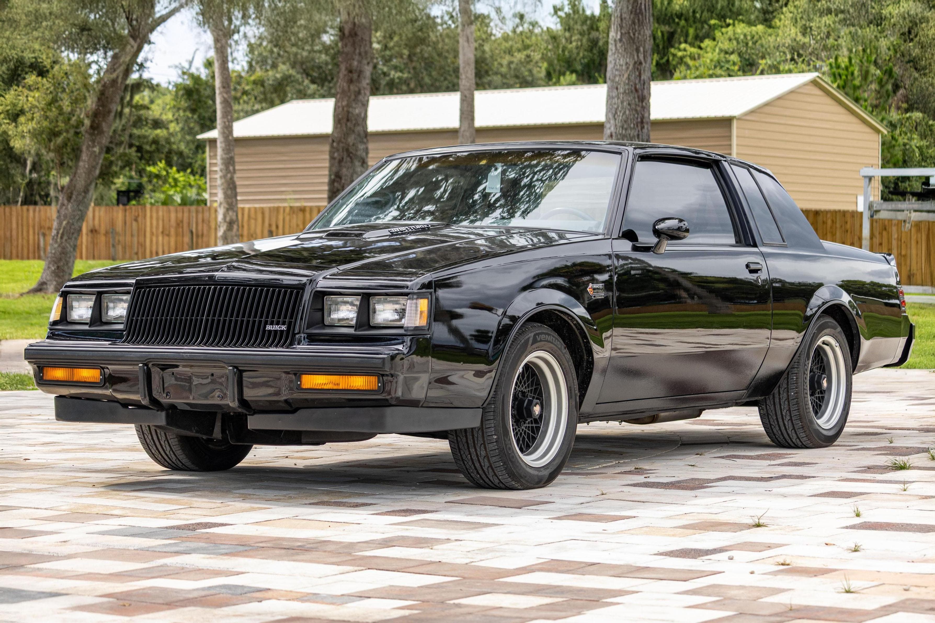 1987 Buick Grand National sold for $38,000