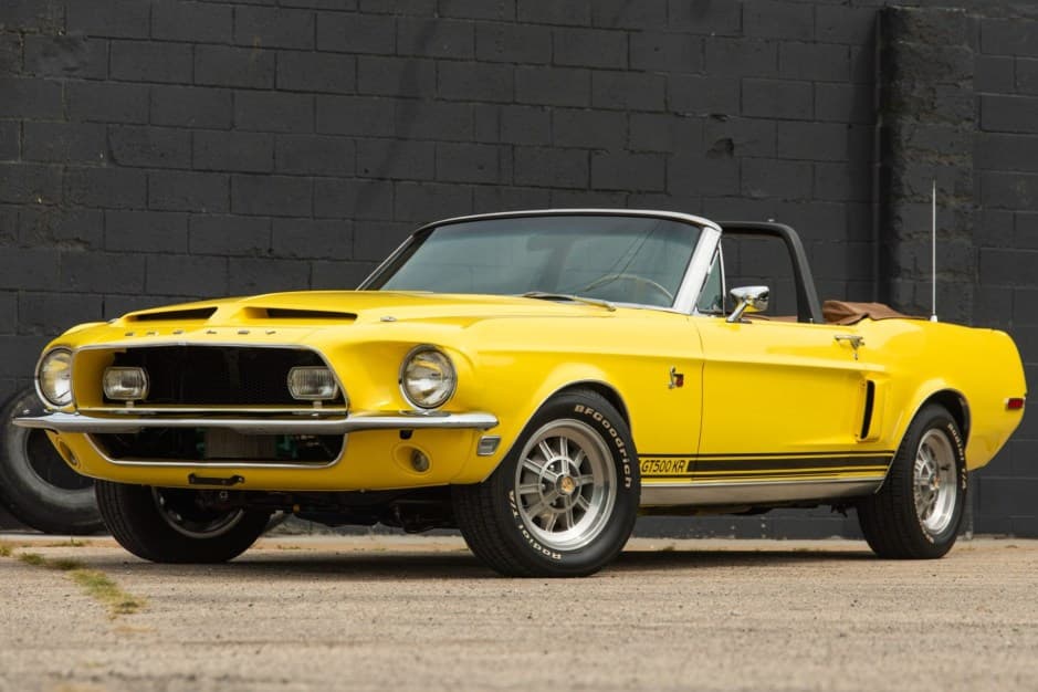 1968 Shelby Mustang GT350 & GT500 sold for $285,000