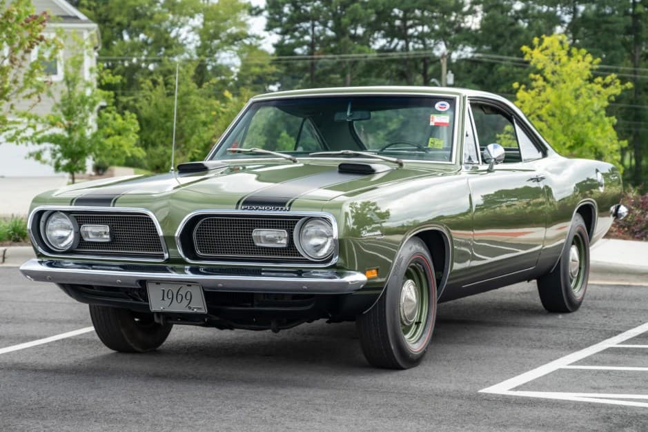 1969 Plymouth Barracuda sold for $88,000