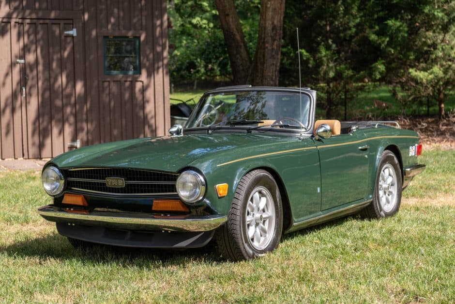 1974 Triumph TR6 sold for $22,500