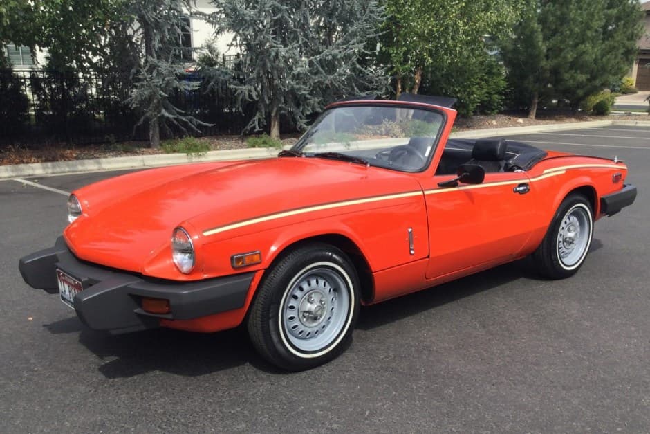 1980 Triumph Spitfire sold for $5,200