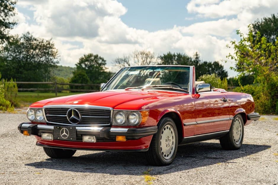 1987 Mercedes-Benz R107 SL sold for $24,000